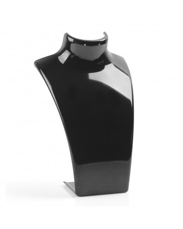 Espositore Per Collane E Orecchini Collo Di Acrilico ARIA 13x20cm 6 pezzi Nero