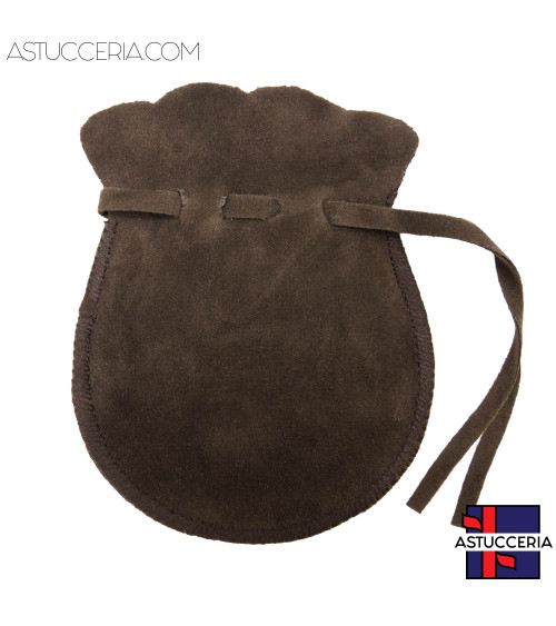 Sacchetti Regalo Di Alcantara Biflock Anfora  7x9cm 20 pezzi Marrone