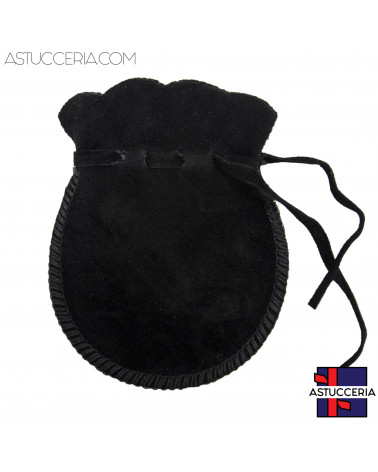 Sacchetti Regalo Di Microfibra Biflock Anfora  7x9cm 20 pezzi Nero