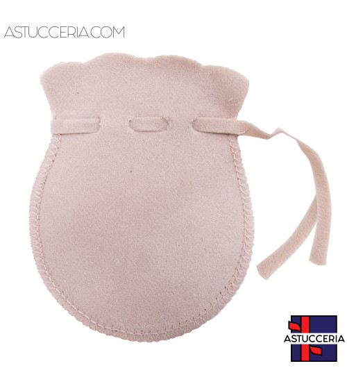Sacchetti Regalo Di Alcantara Biflock Anfora  7x9cm 20 pezzi Rosa