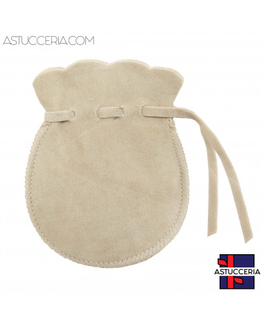 Sacchetti Regalo Di Microfibra Biflock Anfora  9x12cm 20 pezzi Beige