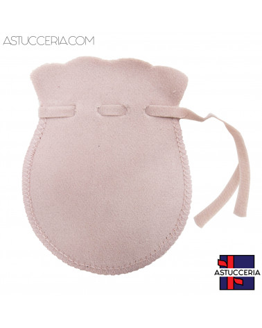 Sacchetti Regalo Di Microfibra Biflock Anfora  9x12cm 20 pezzi Rosa